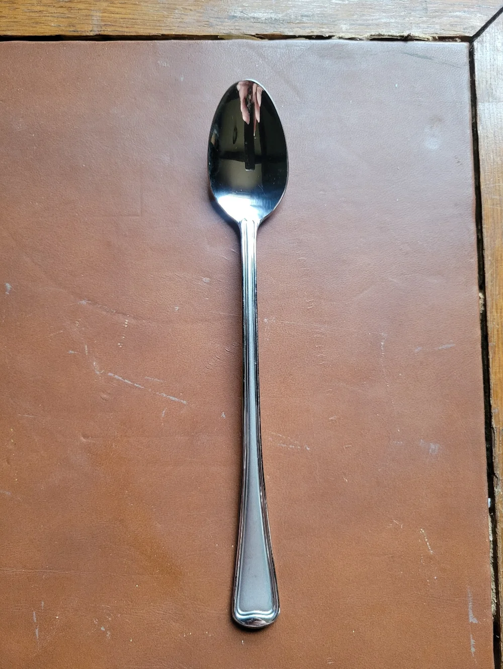ICED TEA SPOON! Vintage GORHAM stainless: MONET pattern: 18/10 quality: LOVELY